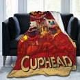 thumbnail image 7 of The Cuphead Show Fleece Blanket Super Soft Cozy Warm Flannel Fleece Throw Blanket For Couch Bed Sofa Throw 60"X50", 7 of 7