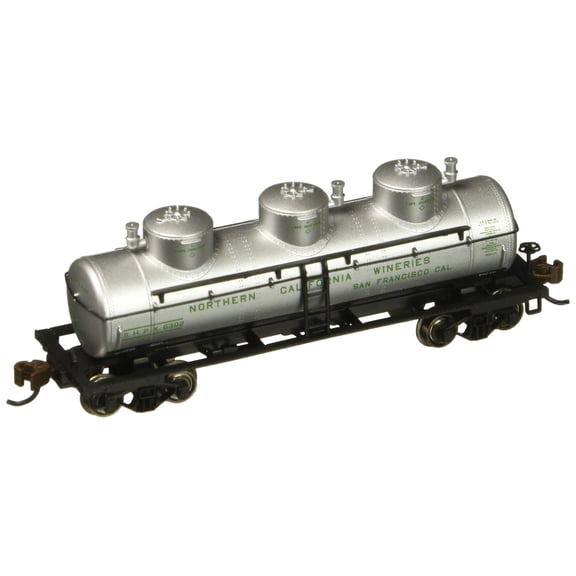 Bachmann 17153 N orthern California Wineries 3-Dome Tank Car - Ready to Run