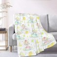 thumbnail image 3 of Elephant Blanket Gifts Ultra Soft Cozy Throw Flannel Blanket, Lightweight Fuzzy Fleece Blanket Warm Plush Throw Blankets for Couch, Sofa, Bed 40"x50" for Kids, 3 of 6