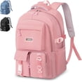 thumbnail image 1 of Mochila para Mujeres y Hombres, 15.6inch Mochila para Laptop, Gran Capacidad, Mochila Escolar Juvenil, Mochila de Viaje Causal, para la Escuela, Los Viajes y la Oficina, 1 of 3