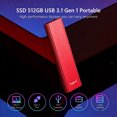 thumbnail image 5 of 16TB Portable Mobile External USB 3.0 Hard Drive, Slim Hard Disk Memory Expansion Device for Storage & Backup, Suitable For Desktop & Laptop, Great Helper for Business Trips, 5 of 6