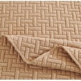 thumbnail image 5 of Legacy Decor Bedspread Coverlet 3 Pcs Set Oversized 100" W x 106" L Queen Size Beige Color, 5 of 7