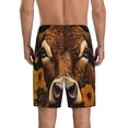 thumbnail image 6 of KLL Sunflower Butterfly Cow for Men's 1-Pack Shorts,Sleep Pajama Shorts for Men Soft Pj Shorts Men's Pajama Bottoms Sleepwear -XX-Large, 6 of 7