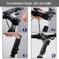 thumbnail image 5 of Aluminum Alloy MTB Handlebar Bracket Riser 28.6mm Fork Extension - Black, 5 of 5