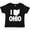 AB-Black, variant on Inktastic I Love Ohio with State Silhouette Boys or Girls Toddler T-Shirt