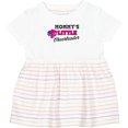 thumbnail image 3 of Inktastic Mommy's Little Cheerleader with Megaphone and Pom Poms Girls Baby Dress, 3 of 5