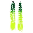 thumbnail image 1 of 2 pelucas afro largas con coleteros, extensiones de cabello con trenzas de burbujas de colores para mujeres y niñas, festivales, fiestas y eventos musicales, 1 of 7