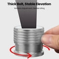thumbnail image 4 of 2PCS Furniture Risers Adjustable Bed Risers Bed Lifts Risers Bed Frame Risers Supports for Table, Sofa, Chair, Couch, 4 of 7