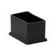 thumbnail image 3 of Pack of 8 Rectangular Non-Marking PVC Chair Leg Caps 30mm x 50mm (1-3/16" X 2"), 3 of 5