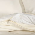 thumbnail image 2 of SIScovers Overall Denim-Style Duvet & Insert Set White Twin 5 Piece, 2 of 5