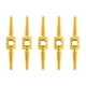thumbnail image 1 of 5 piezas Carcasa de cable de cambio de freno Colamx Adaptador de reparación de tubería de aceite resistente Oro, 1 of 8