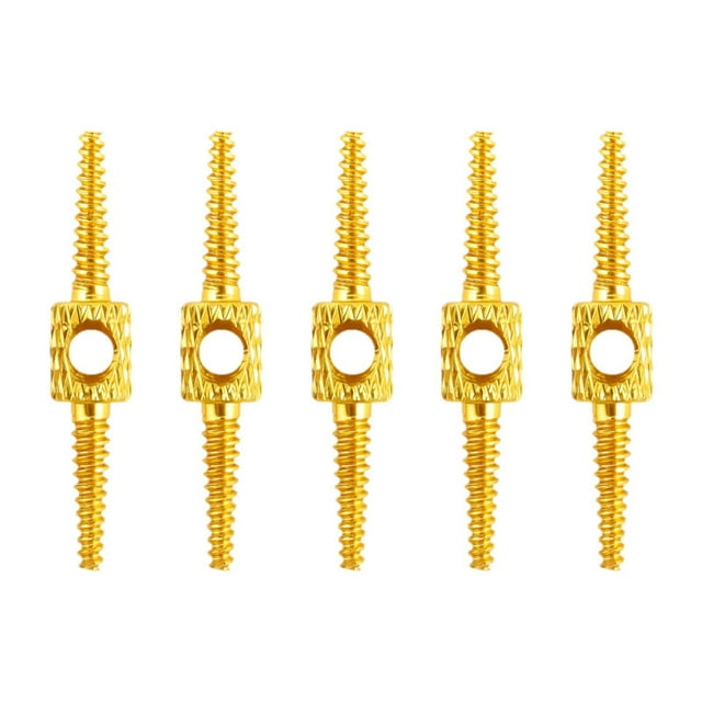 Almencla 5 Pieces Brake Shifting Cable Housing Compact Internal Cable Routing Gold