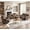 Brown, variant on Caberryne Recliner Sofa with 2 Recliners for Living Room Furniture Sets,Corduroy Reclining Couch with Cup Holders/Hidden Table for Living Room/Lounge(3 Seater Sofa,Dark Gray)