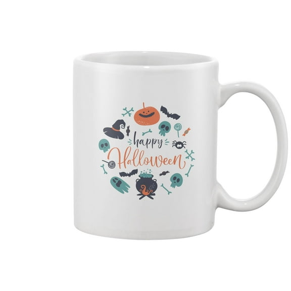 Happy Halloween Set Design Mug -Image by Shutterstock