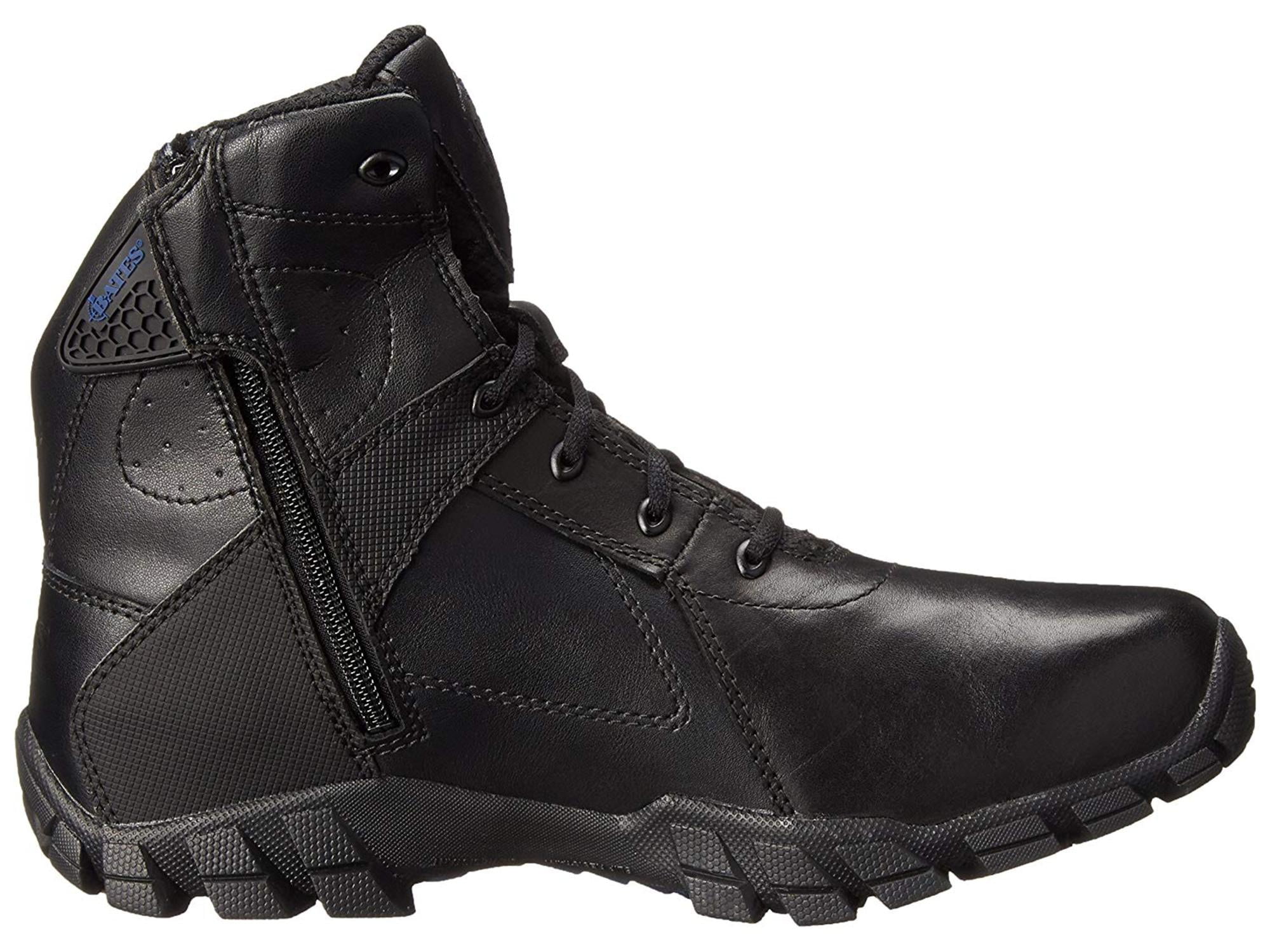 6 inch side zip tactical boots