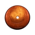 thumbnail image 2 of Eden Bath EB_GS29 Bathroom Orange Reflections Tempered Glass Vessel Sink, 2 of 7