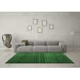 thumbnail image 3 of Ahgly Company Indoor Round Abstract Emerald Green Modern Area Rugs, 5' Round, 3 of 4
