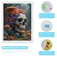 thumbnail image 3 of Diamond Art Kits for Adults, Garden Skull With Mushrooms Flowers 5D Diamond Painting Kits for Adults Beginners, DIY Full Drill Diamond Painting, Gem Art and Crafts 12x16, 3 of 7