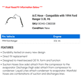 thumbnail image 2 of A/C Hose - Compatible with 1994 Ford Ranger 3.0L V6, 2 of 2
