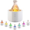 thumbnail image 2 of Simulated Flame Diffuser Bonfire Air Humidifier Ultrasonic Cool Mist Maker Fogger LED Essential Oil Lamp Difusor, 2 of 5