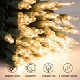 thumbnail image 6 of Home Accents Holiday 22 ft. 100-Lights String-to-String Incandescent Lights Mini Bulb Clear Color, 6 of 7