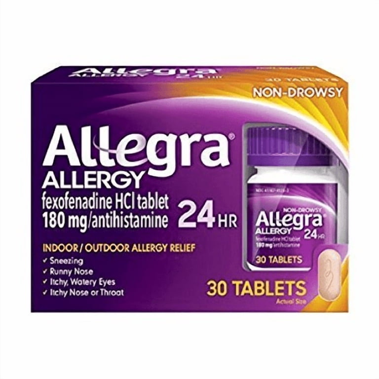 Alegra Allergy Symptom Relief | Allegra® 24 Hour Tablets main image 4