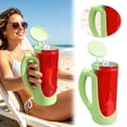 thumbnail image 1 of Tong Sleek And Sturdy Can Holder With Handle For Cans And Beverage Cups Versatile Countertop Organizer, 1 of 4