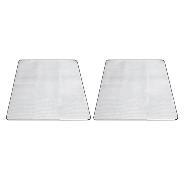 2 Uds., Papel de Aluminio , Colchón, Alfombrilla para Acampar, Picnic, Hoja de 79 X 59 Pulgadas