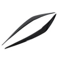 thumbnail image 3 of Headlight Eyelid Trim, Front Headlight Eyebrow 2 Pcs Colorfast Exquisite Appearance Abrasion Resistance   For Car, 3 of 8