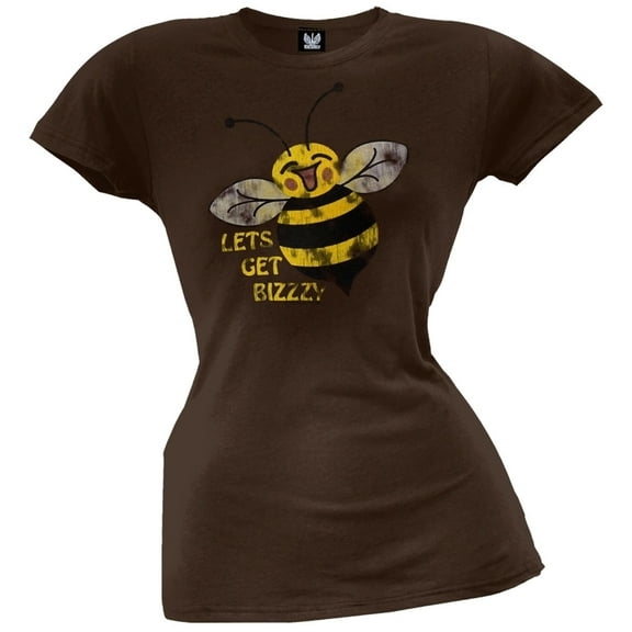 Let's Get Bizzzy Juniors T-Shirt - Medium