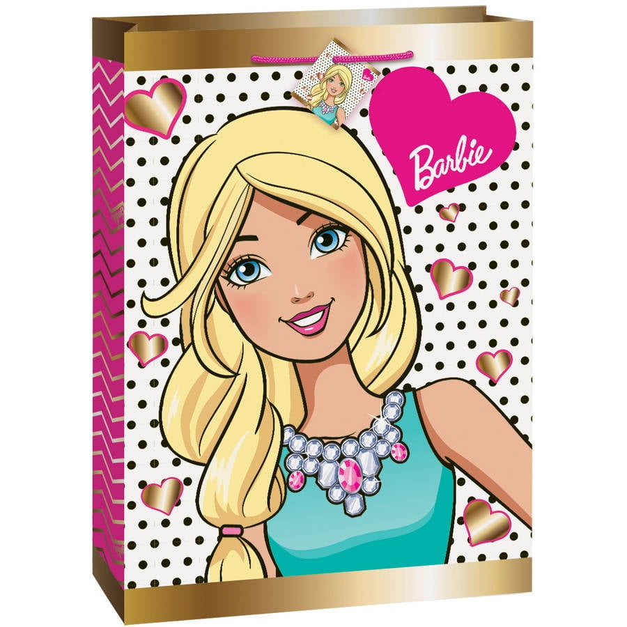 Jumbo Barbie Gift Bag - Walmart.com