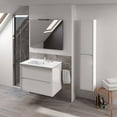 thumbnail image 3 of Ws Bath Collections Ambra 80 Pack 1 Ambra 32" Wall Mounted Single Basin Vanity Set - White, 3 of 4
