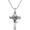 01-01-Scorpion, variant on Cross Necklace for Women Men 925 Sterling Silver Rose Sunflower Cross Religious Jewelry Christmas Birthday Mothers' Day Gifts