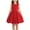 Red, variant on Actgleam Girls Short Sleeve Tutu Dress Birthday Wedding Party Tulle Dresses,Sizes 5-12,White