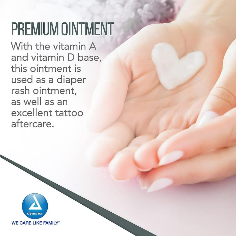 Dynarex 1151 Vitamins A&D Ointment Without Lanolin Adhesive Bandage, 5g Packet, 144 Count