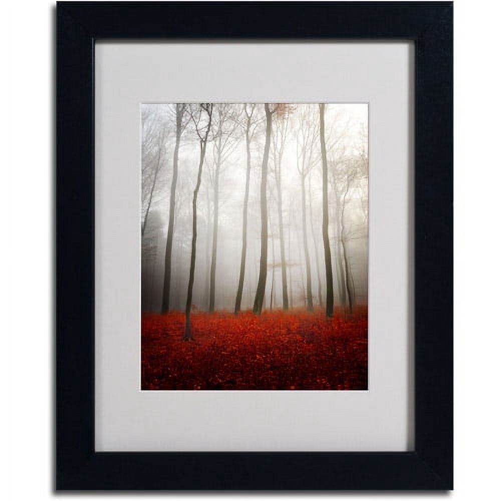 Trademark Fine Art "Leafless" Canvas Art by Philippe Sainte-Laudy, Black Frame