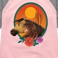 thumbnail image 3 of Spirit Riding Free - Spirit Lucky Portrait - Toddler And Youth Girls Raglan Graphic T-Shirt, 3 of 5