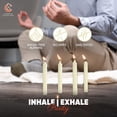 thumbnail image 4 of Vela Taper Candles Charisma, color marfil, 100 hechizos, 4 pulgadas y 1,5 h de combustión, 4 of 6