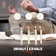 thumbnail image 4 of Vela Taper Candles Charisma, color marfil, 100 hechizos, 4 pulgadas y 1,5 h de combustión, 4 of 6