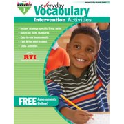 Eia: Everyday Vocabulary Intervention Activities for Grade 1 Teacher Resource (Paperback)