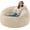 Dark Beige, variant on 2FT Bean Bag Chair, Comfy Bean Bag Chairs with Memory Foam Filled, Fluffy Beanbag Sofa with Dutch Velvet Cover, Teardrop BeanBag Chairs for Living Room, Playroom - Sea Blue