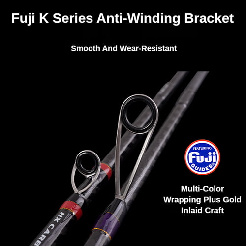 PURELURE Torrent All Fuji General Lure Rod High Carbon Long Casting  Spinning and Casting Fishing Rod and Reel Combo Fast Action