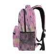 thumbnail image 4 of Pink Background Pattern Stylish Large Backpack 15L Self-Standing Durable Twill for School, Office and Travel Use, 4 of 9