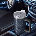thumbnail image 6 of Modern 40oz Tumbler– Stainless Steel Insulated Tumbler with Handle and Straw, Large Capacity Travel Cup for Hot & Cold Drinks, 6 of 7