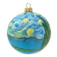 thumbnail image 6 of Swirly Night Ball Ornament Polish Glass High Design Collection by Thomas Glenn, 6 of 10
