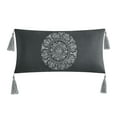thumbnail image 5 of Lanco Sally Dasmask 7-Piece Comforter Set, Grey, King, Fill Polyester, Abstract, 5 of 5