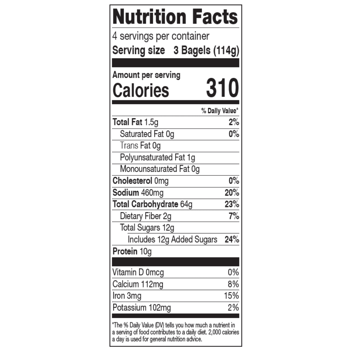 Franz Mini Blueberry Bagels 12ct 16oz