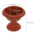 thumbnail image 2 of OULII Retro Flower Pot Plastic Decorative Urn for Wedding Decorations 1Set, 2 of 8