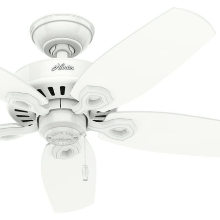 Hunter Fan 42 Small Room Ceiling In Snow White With Bowl Light Hunter Fan 42 Small Room Ceiling In Snow White With Bowl Light Kit Certified Refurbished Com