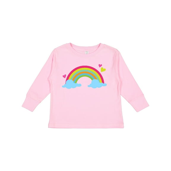 Inktastic Rainbow Boys or Girls Long Sleeve Toddler T-Shirt